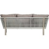 Saint Helena 3 Seat Sofa - Light Gray Outdoor