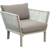 Saint Helena Lounge Chair - Light Gray Outdoor