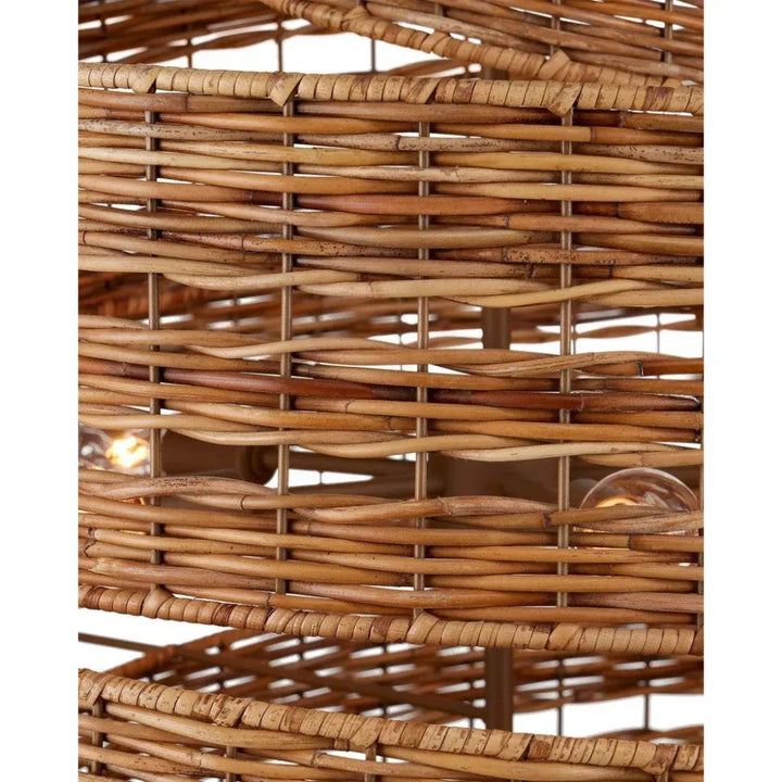 Saisei Medium Chandelier - LOOMLAN - Currey & Co - Chandeliers