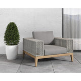 Salerno Fabric Outdoor Armchair-Outdoor Lounge Chairs-SUNPAN-LOOMLAN