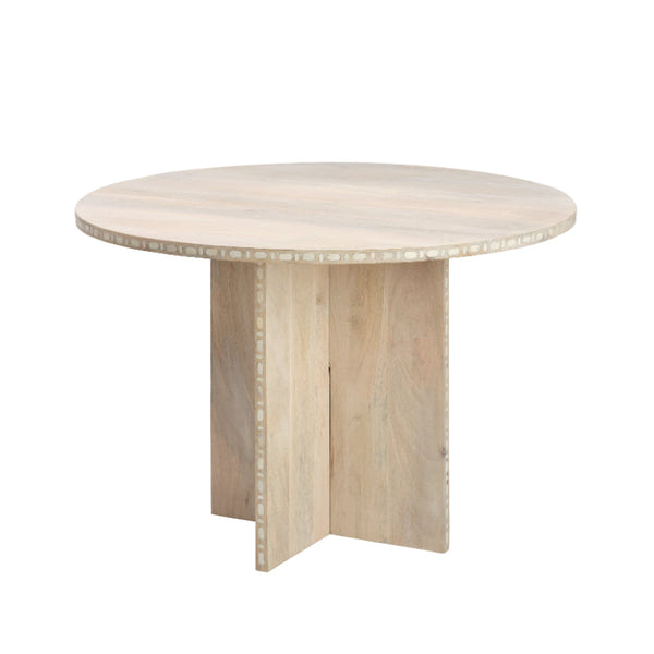 Sama Round Bistro Dining Table-Dining Tables-Jamie Young-LOOMLAN