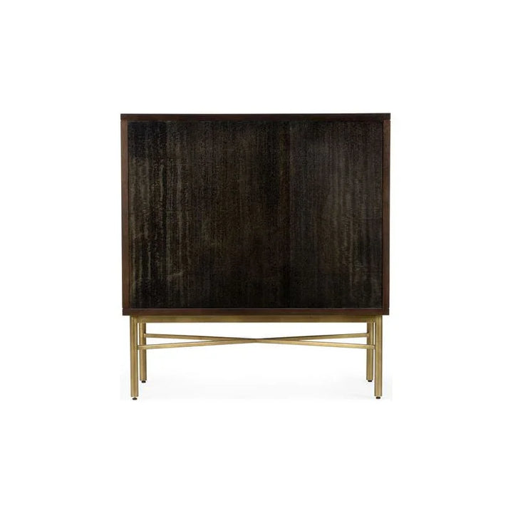 Samana Black Walnut Finish Two Door Cabinet - LOOMLAN - Wildwood - Accent Cabinets