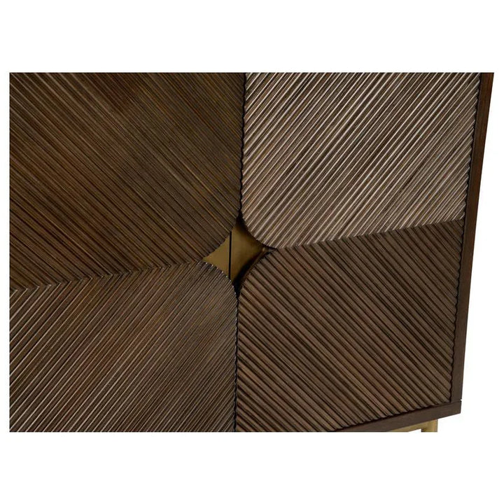 Samana Black Walnut Finish Two Door Cabinet - LOOMLAN - Wildwood - Accent Cabinets