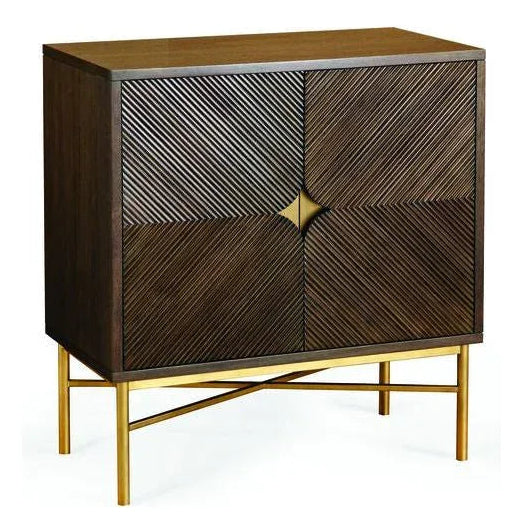 Samana Black Walnut Finish Two Door Cabinet - LOOMLAN - Wildwood - Accent Cabinets