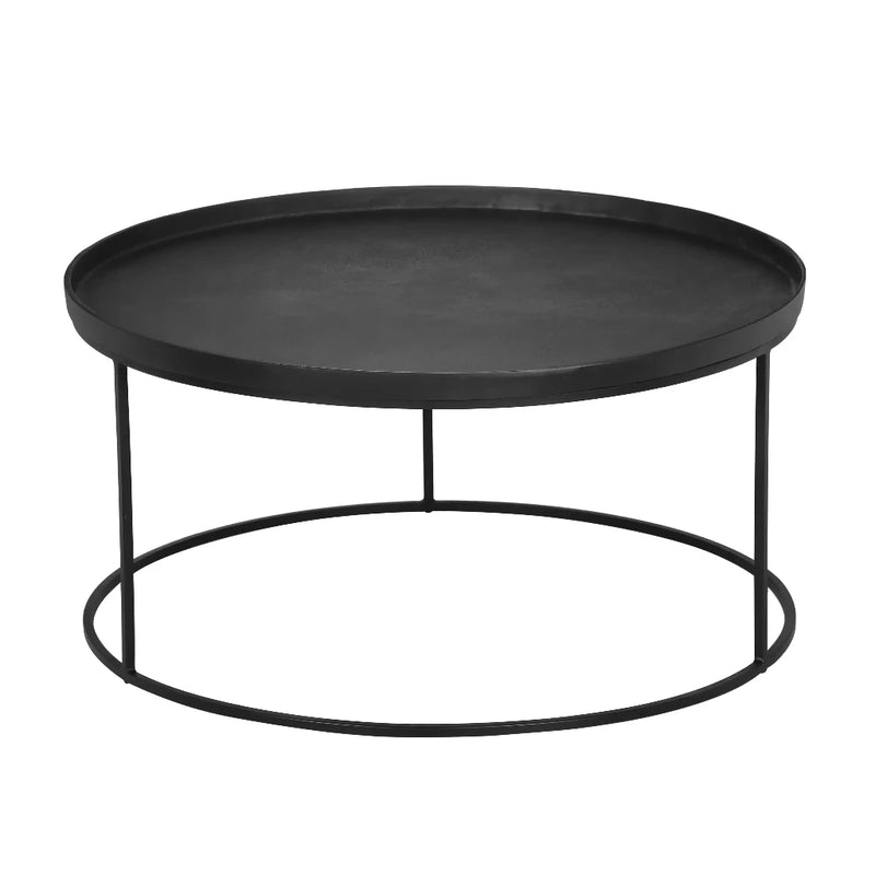 Sana Aluminum Topped Round Coffee Table