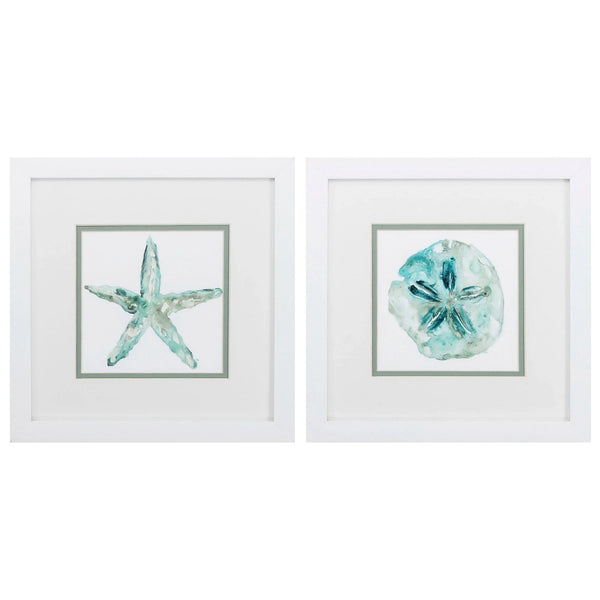 Sandstar Glass Front Framed Wall Art 2PC