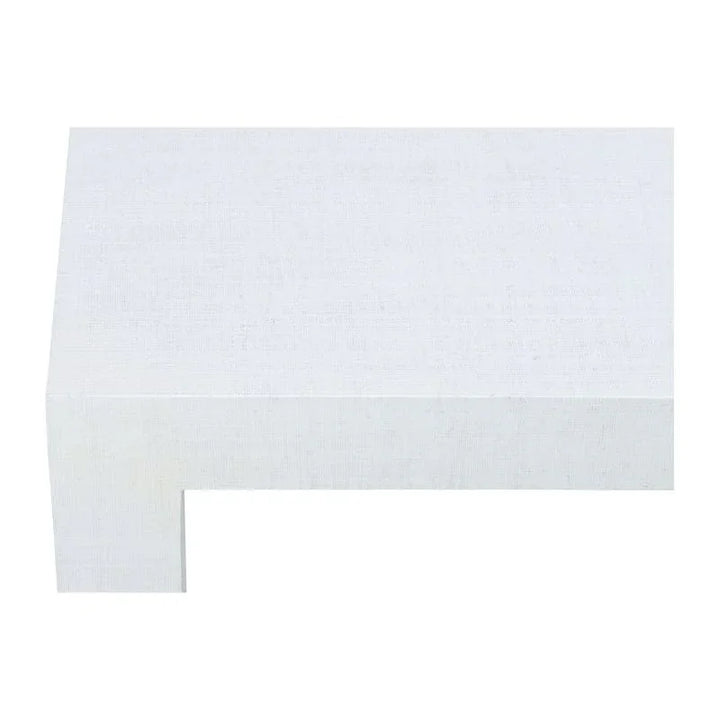 Sanibel Raffia Warpped Rectangular Coffee Table - LOOMLAN - Chelsea House - Coffee Tables