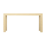 Sanibel Raffia Wrapped Classic Console Table-Console Tables-Chelsea House-LOOMLAN