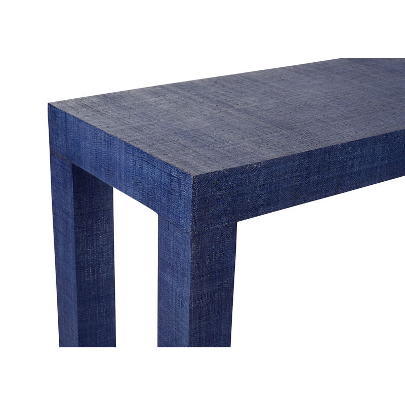 Sanibel Raffia Wrapped Classic Console Table-Console Tables-Chelsea House-LOOMLAN