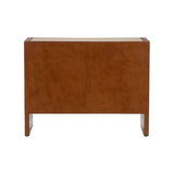 Santino 3 Drawer Brown Chest-Chests-Chelsea House-LOOMLAN