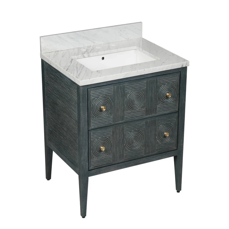 28" Santos Vanity Rectangular Undermount Sink