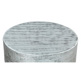 Sara Side Table Antique Silver Side Tables LOOMLAN By Zuo Modern