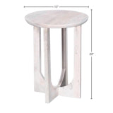 Sasha Elegant Design Wooden Side Table