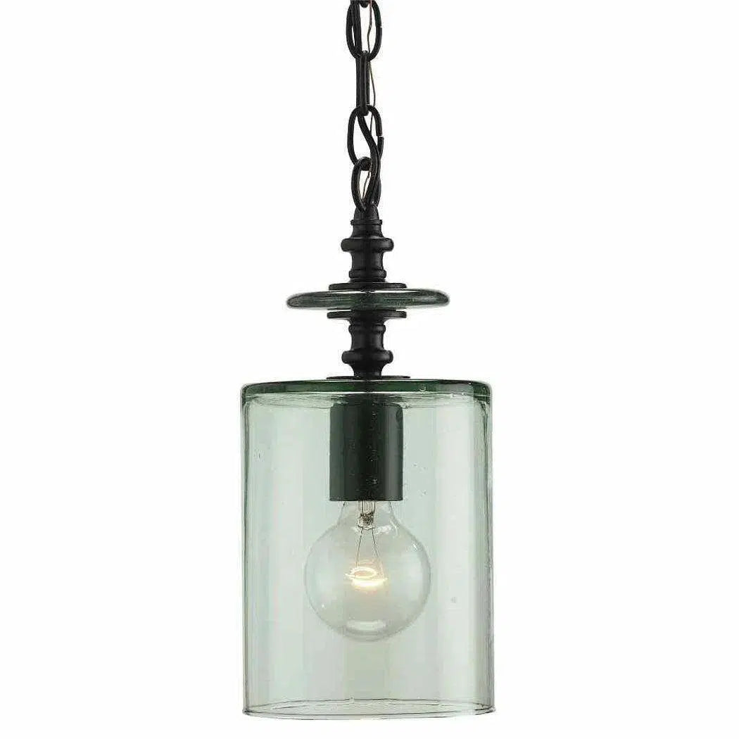 Satin Black Panorama Small Pendant