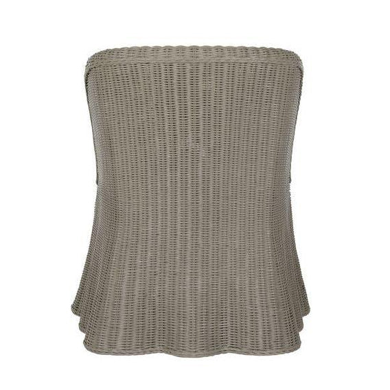 Savannah Gray Wash Wicker Made Tub Chair - LOOMLAN - Wildwood - Club Chairs