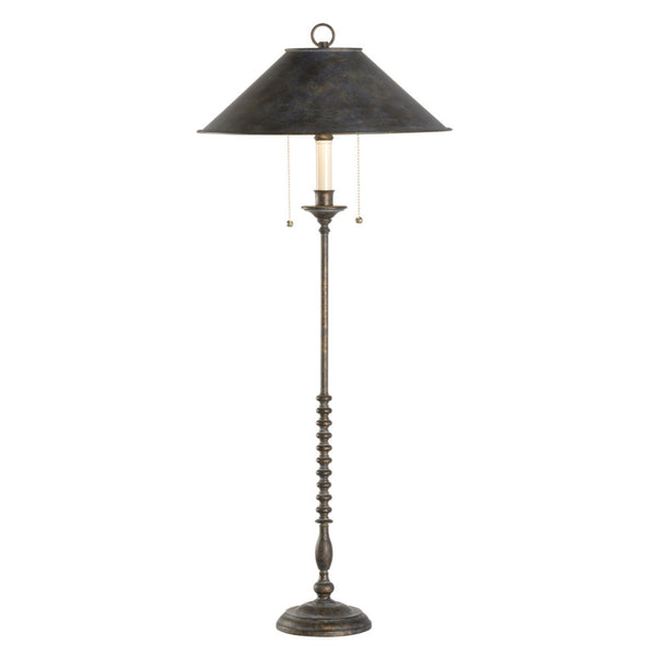 Scabbard Metal Black Table Lamp