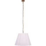 Scalloped 1-Light Hanging Pendant