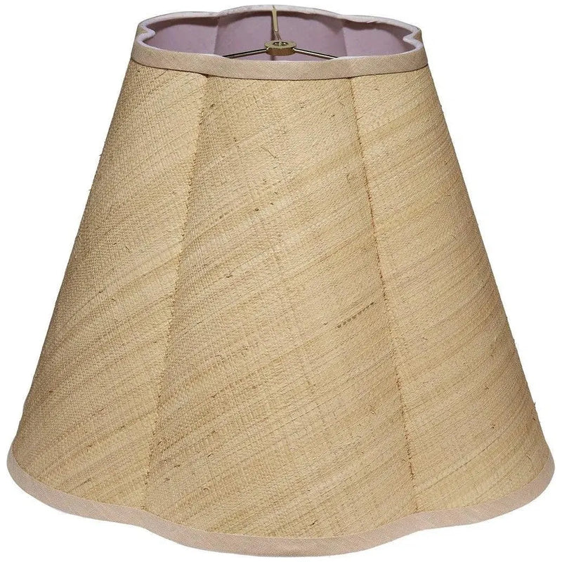 Scalloped Generous Styled Lamp Shade