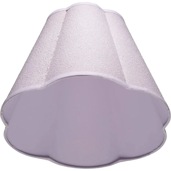 Scalloped Generous Styled Lamp Shade