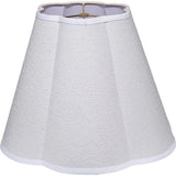 Scalloped Generous Styled Lamp Shade