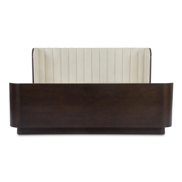 Scarlette Sleigh Design Queen Bed - LOOMLAN - Moe's Home - Beds