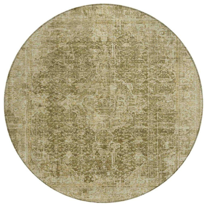 Scarlune Brown Washable Indoor - Outdoor Rug - LOOMLAN - LOOMLAN Rugs - Outdoor Rugs