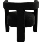 Scout Black Boucle Dining/Accent Arm Chair