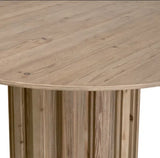 Roma 54" Round Dining Table for 6