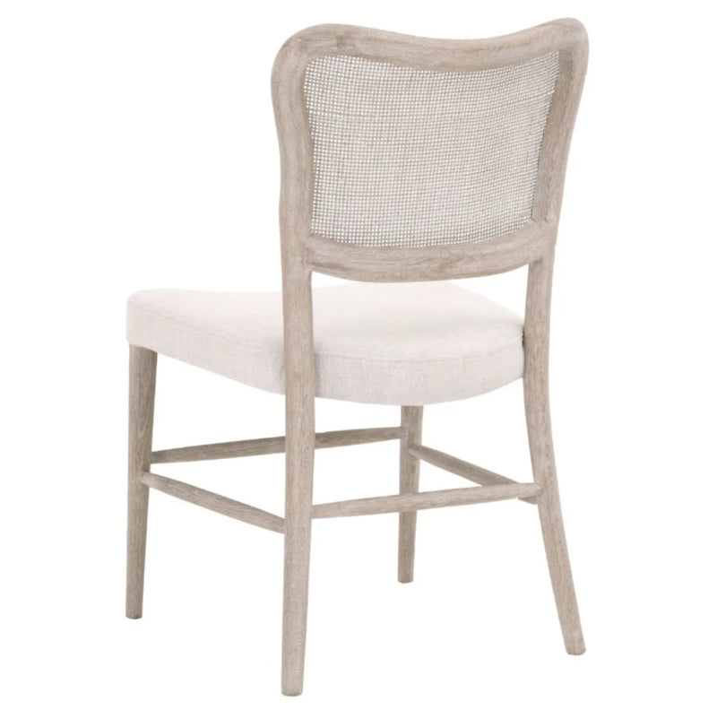 Cela Fabric Upholstered Armless Dining Chair (Set Of 2)