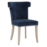 Celina Polyester Upholstered Armless Dining Chair