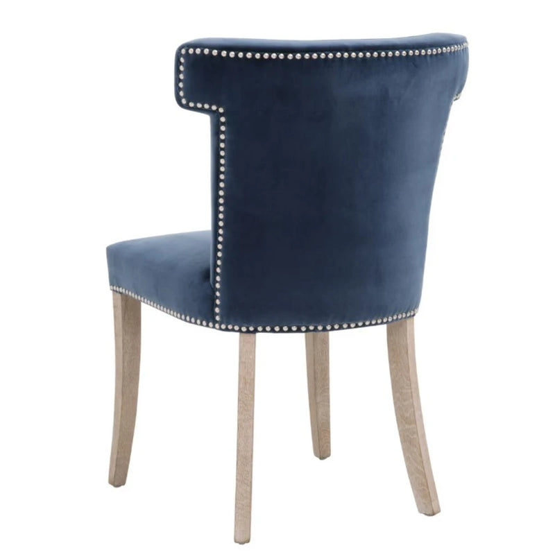 Celina Polyester Upholstered Armless Dining Chair