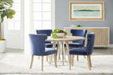 Celina Polyester Upholstered Armless Dining Chair