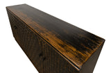 Scrubboard Front Sideboard Ebony-Sideboards-Sarreid-LOOMLAN