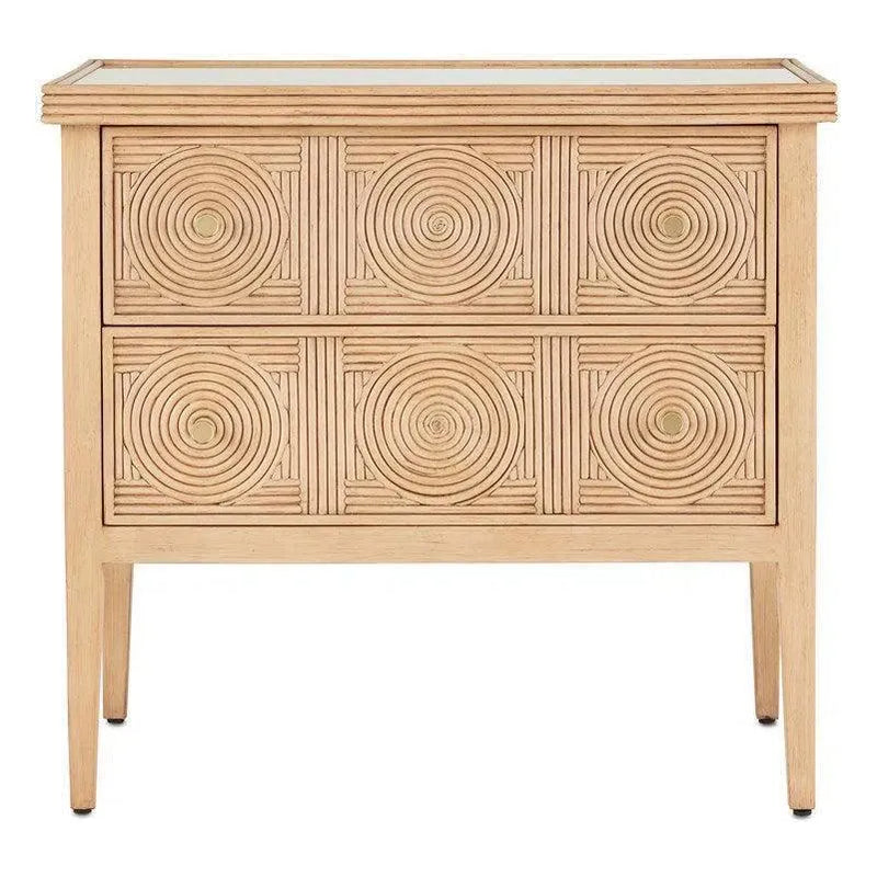 Sea Sand Brushed Brass Santos Chest