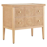 Sea Sand Brushed Brass Santos Chest