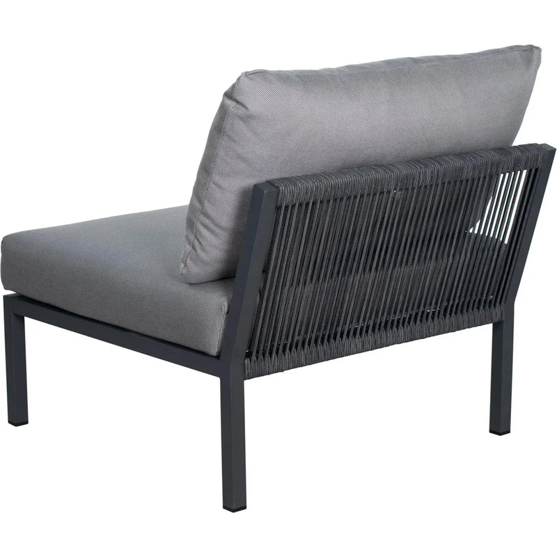 Sectional Chair - Dark Gray Outdoor Modular