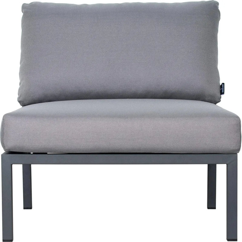 Sectional Chair - Dark Gray Outdoor Modular