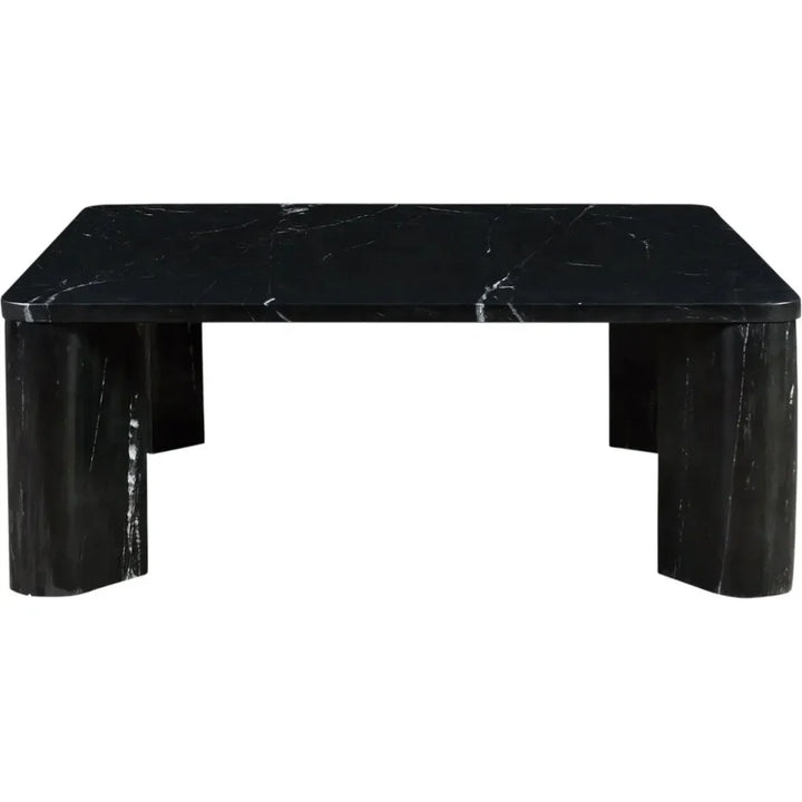 Segment Marble Rectangular Coffee Table - LOOMLAN - Moe's Home - Coffee Tables