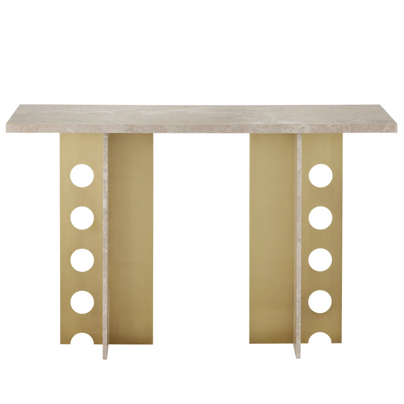 Selene Console Table-Console Tables-Currey & Co-LOOMLAN