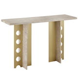 Selene Console Table-Console Tables-Currey & Co-LOOMLAN