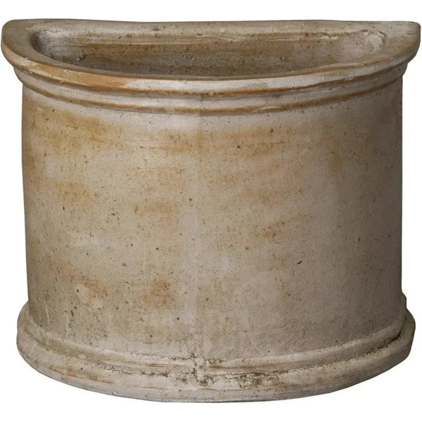 Semicircle Ceramic Outdoor Planter