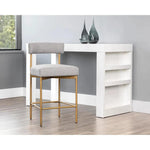 Seneca Modern Counter Stool With Back