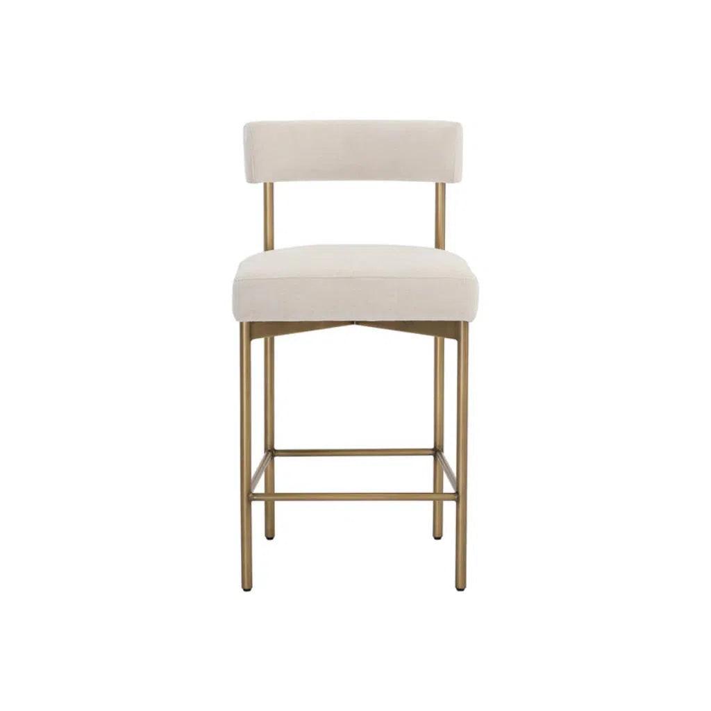 Seneca Modern Counter Stool With Back