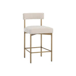 Seneca Modern Counter Stool With Back