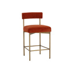 Seneca Modern Counter Stool With Back