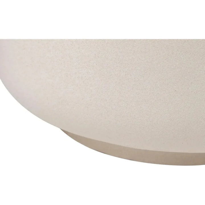 Serenity Grazed Side Table Ceramic Outdoor Accent Table - LOOMLAN - Seasonal Living - Outdoor Side Tables