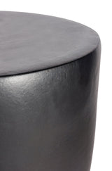 Serenity Grazed Side Table Tall - Grey Outdoor Accent Table-Outdoor Side Tables-Seasonal Living-LOOMLAN