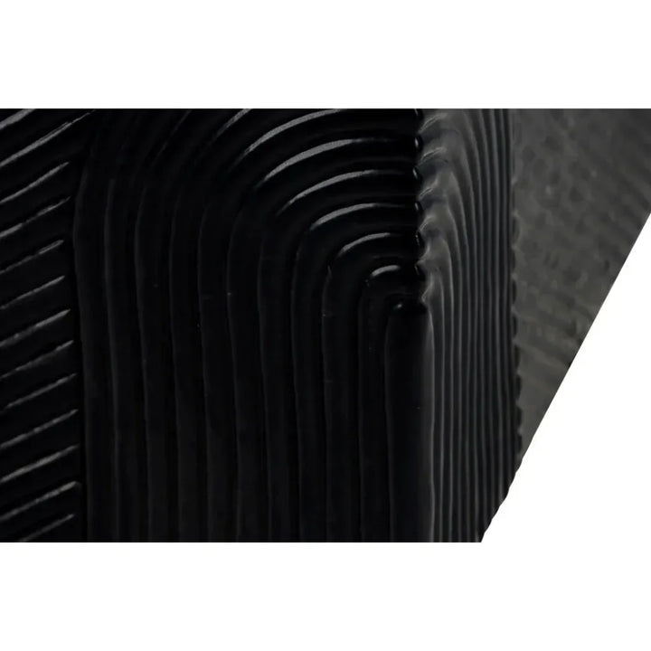 Serenity Square Table - Black Outdoor Accent Table - LOOMLAN - Seasonal Living - Outdoor Side Tables