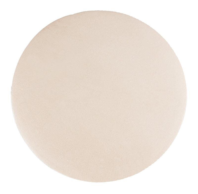 Serenity Textured Round Table 24" - White Outdoor Accent Table-Outdoor Side Tables-Seasonal Living-LOOMLAN