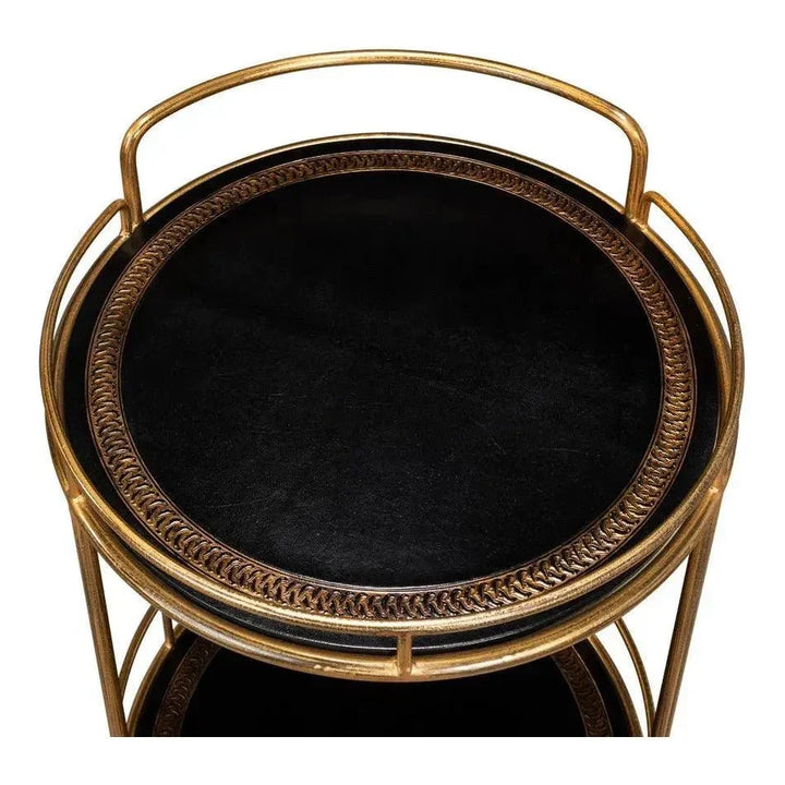 Server Table Side Server Round Side Table - LOOMLAN